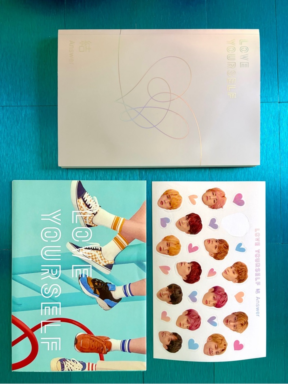 BTS Love Yourself: Answer Album (vers. F) - INCLUDES POSTER & STICKER SHEET